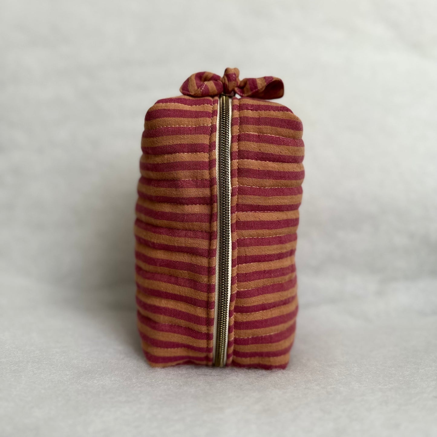 La trousse Rayures ROUILLE
