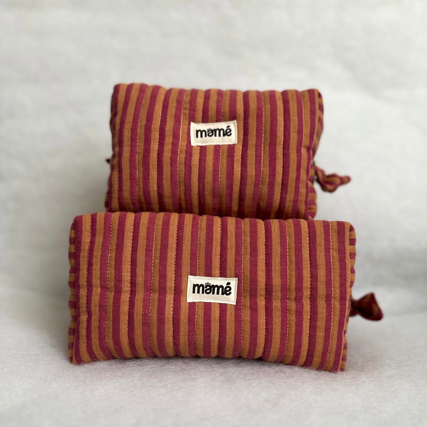 La trousse Rayures ROUILLE