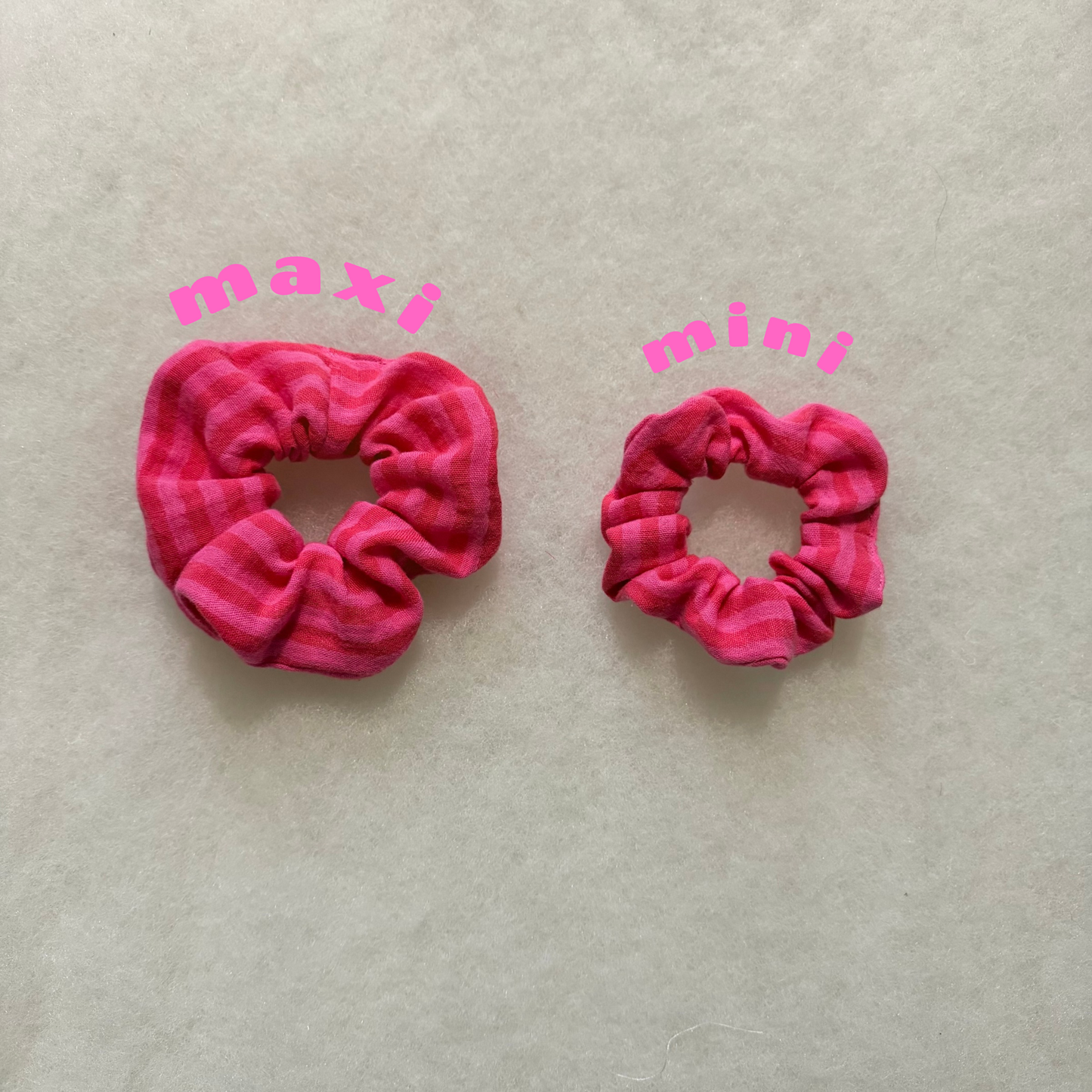 Chouchou Rayures HIBISCUS