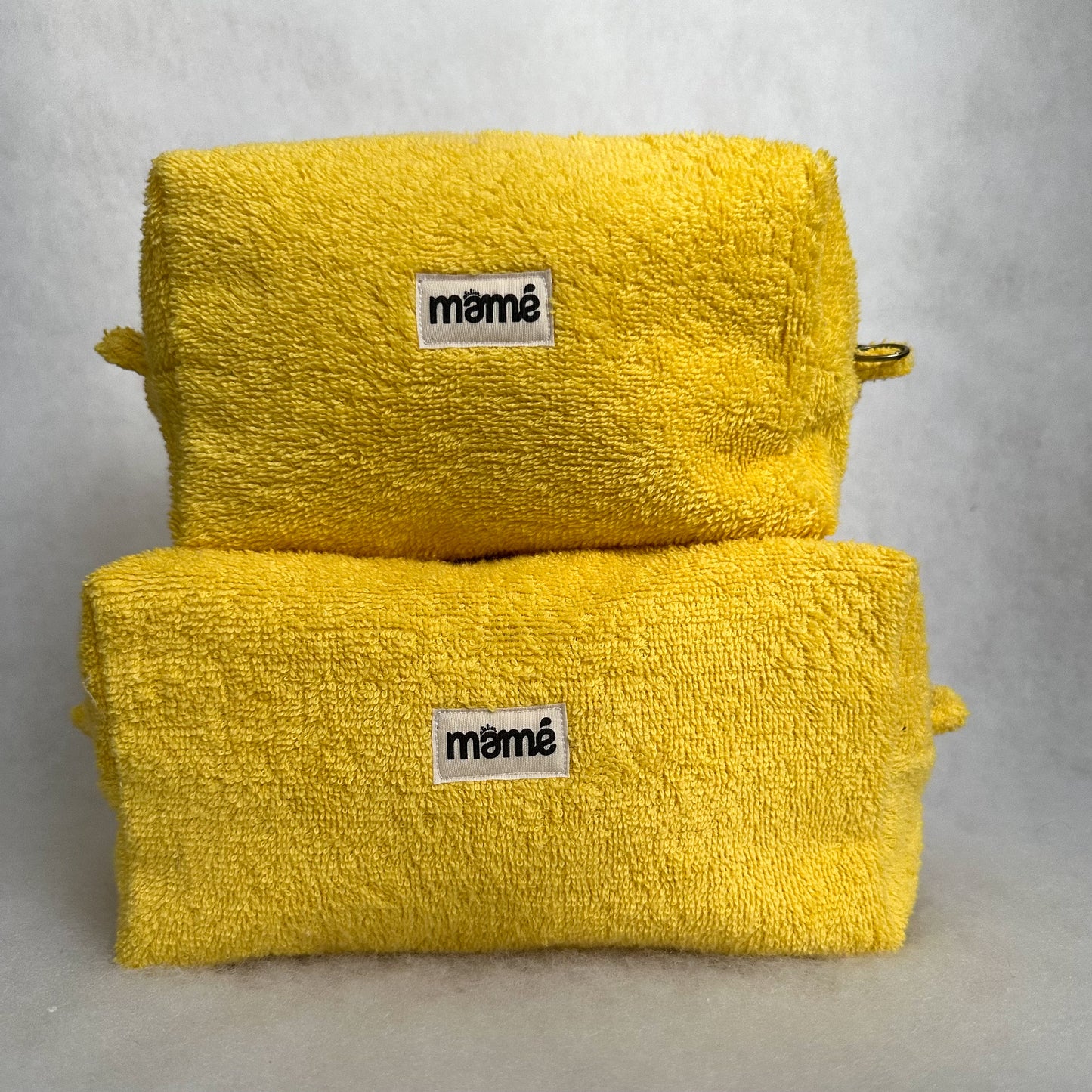 La trousse en éponge JAUNE