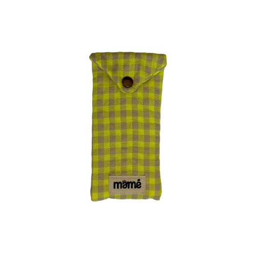 Étui à lunettes JAUNE FLUO