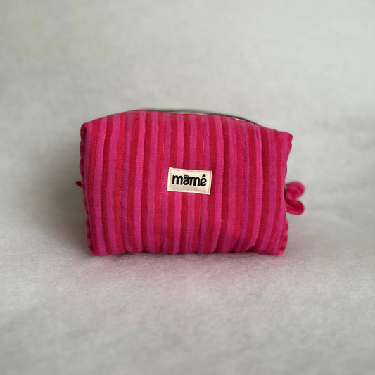 La trousse Rayures HIBISCUS