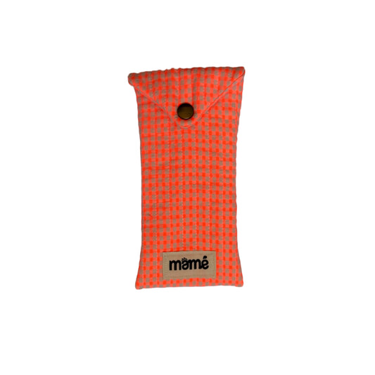 Étui à lunette ORANGE FLUO