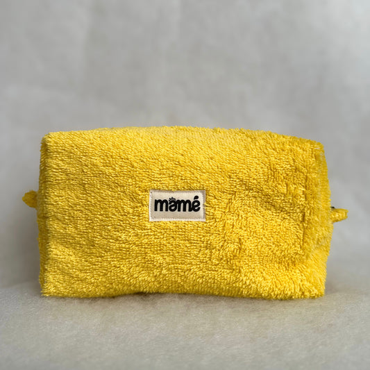 La trousse en éponge JAUNE